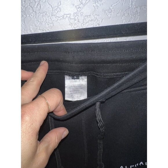 Alphalete Joggers Women’s Small Black Pockets Drawstring Tapered Leg Gym (R) - Picture 4 of 6